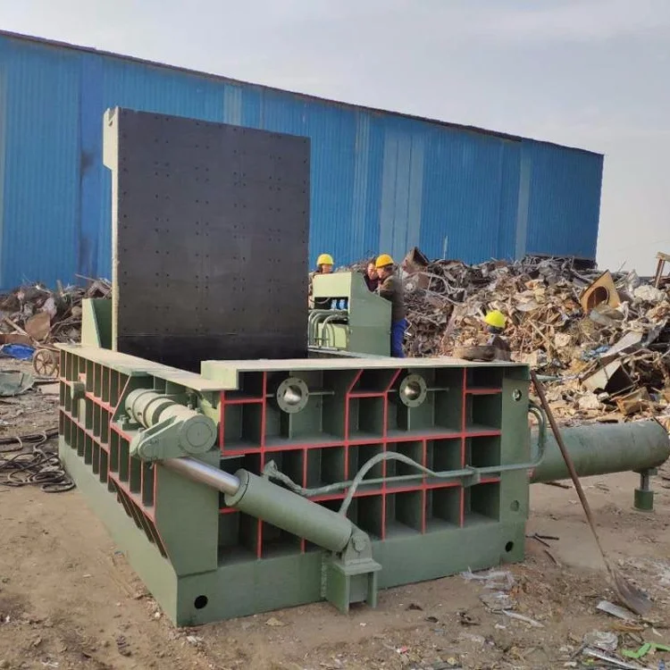 Good prices china small y81-250 mobile metal hydraulic aluminum scrap metal car body baler machine for sale