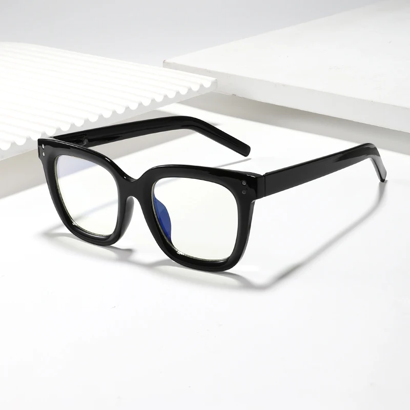 HW L1205 Big Frame Square Reading Glasses accessories anti blue light unisex blue light blocking reading glasses Optical Frame