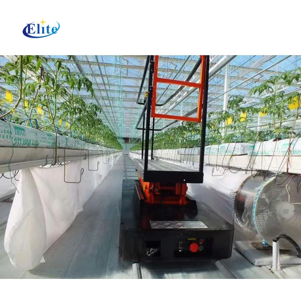 Pipe Rail Trolley Greenhouse Harvest Trolley Pipe Rail Carts For Tomato Greenhouse
