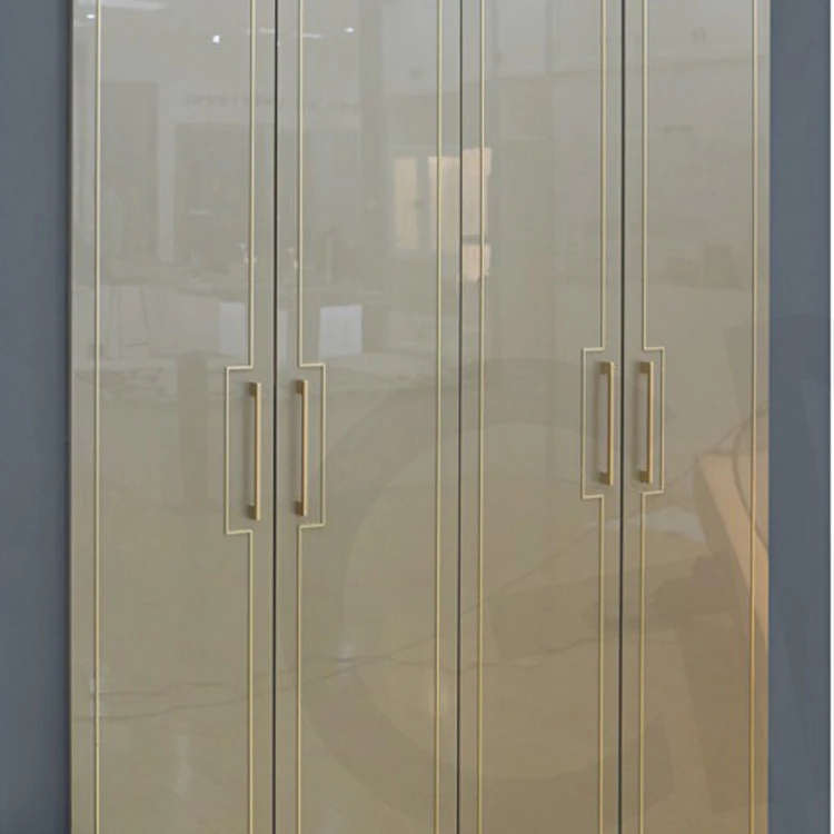 JOYEDA matte black square bar kitchen cabinet pull handle and knob