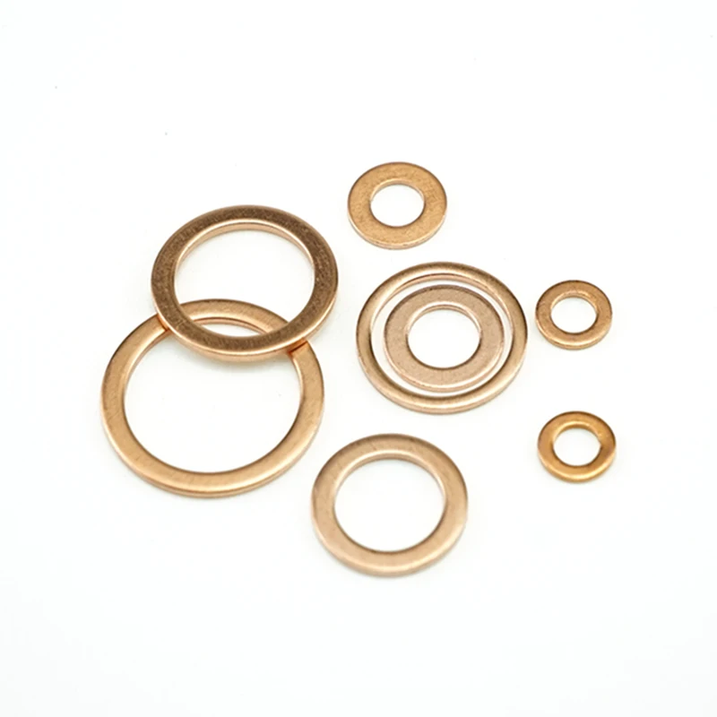 High Quality Cheap Price  300pcs  M6 M8 Flat  Cooper Washers