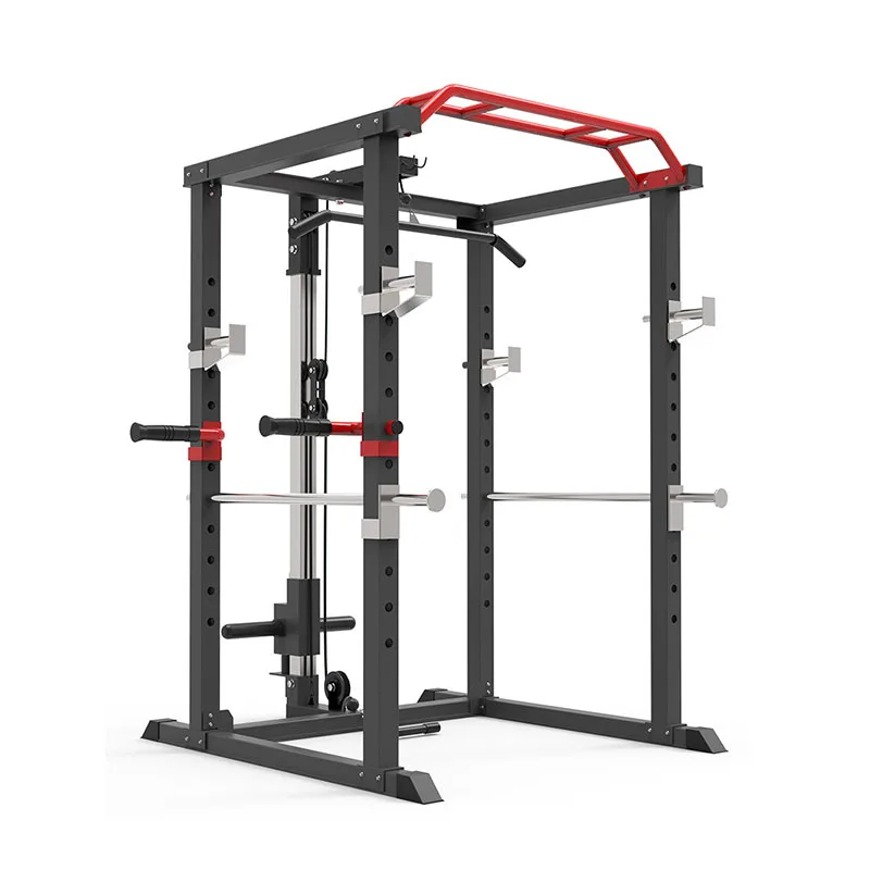 High Quality Heavy Duty Multi-functional Smith Machine Professional Gym Uses Shaping Muscle Toning Exercises Strength Training