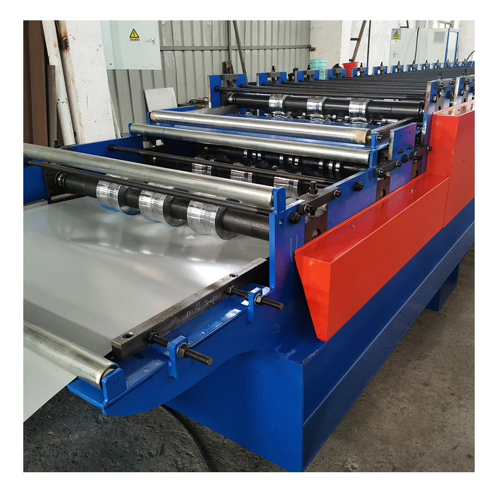 Double layer metal panel trapezoidal tile making machine corrugated roof sheet making machine 2023