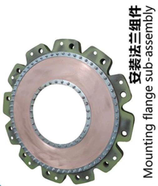 Mounting flange sub-assembly for SJ PETRO ,RG PETRO,DFXK,BOMCO,ZYT,HH Serva Drilling and workover rig