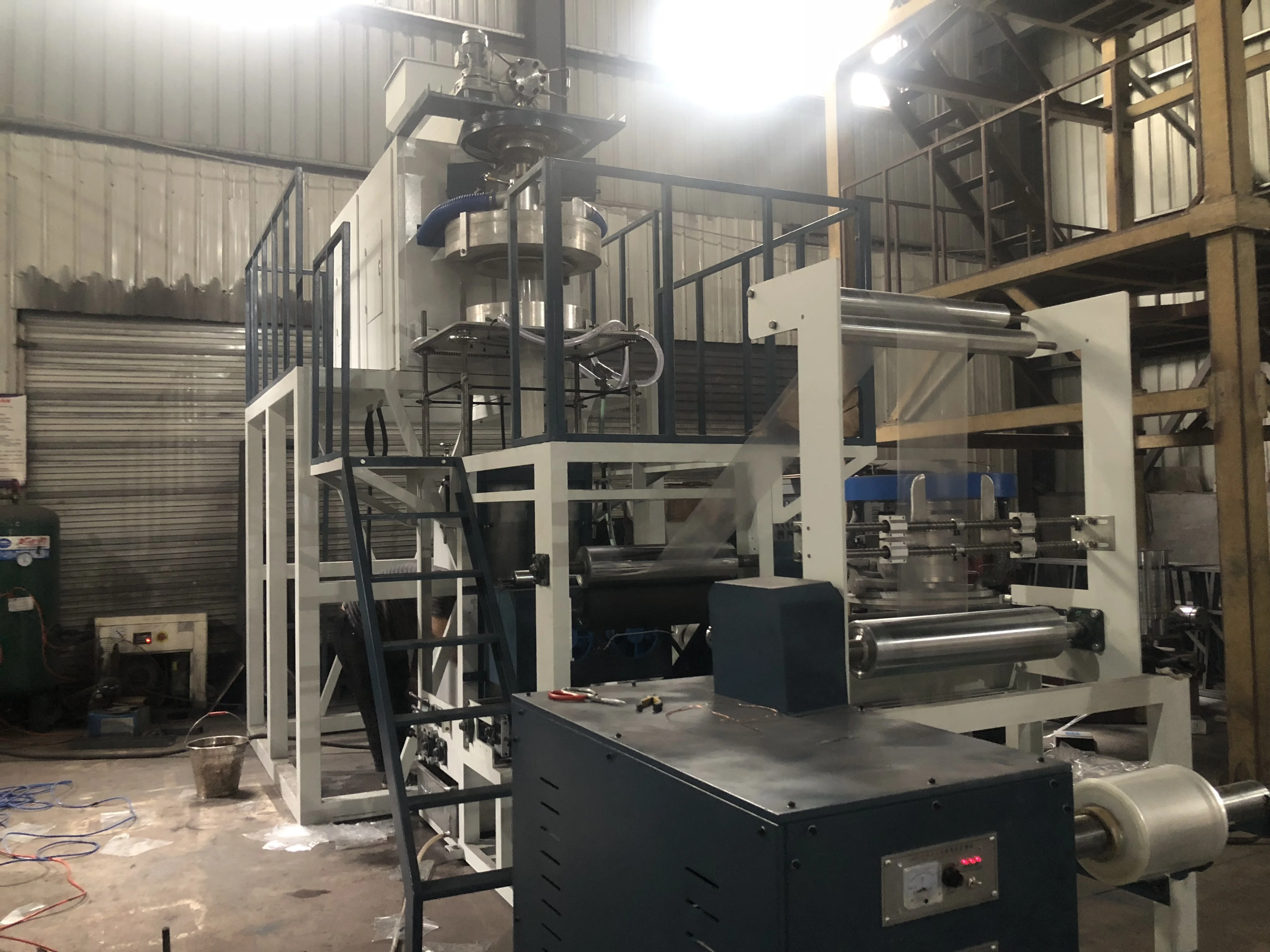 500 мм полипропиленовая пленка pp машины выдувной Плены машина полипропиленовые пленки дуя машина