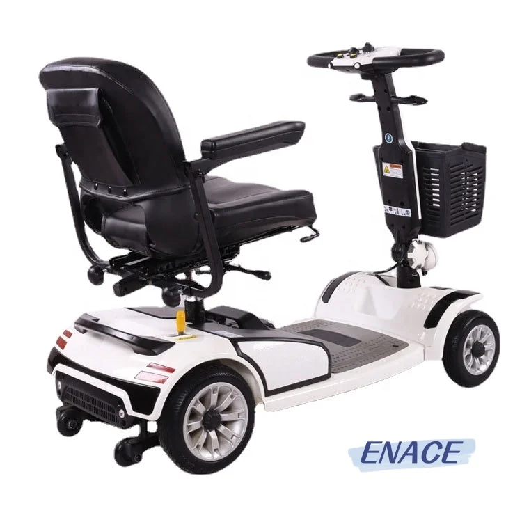 Foldable Electric Disabled Elderly Mobility Scooter  Handicapped mobility scooters electric 4 wheel electric scooter for adult