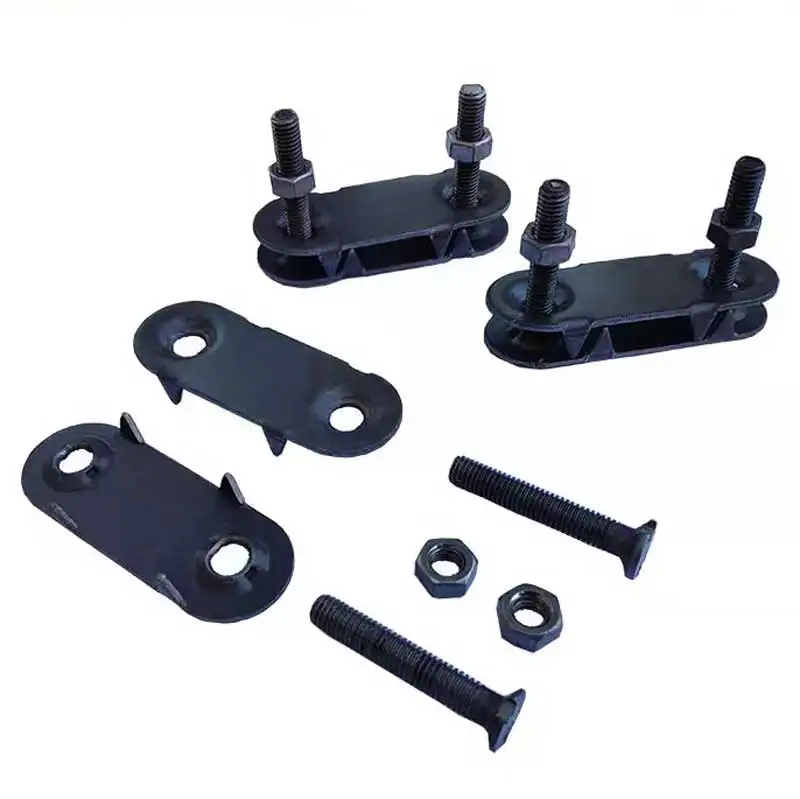 solid plate 2.5 Inch conveyor belt fasteners clasp bolt