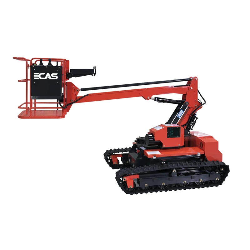 ECAS-100K 180 Degree Rotation Efficient Automatic Scissor Platform Orchard Picking Boom Lift