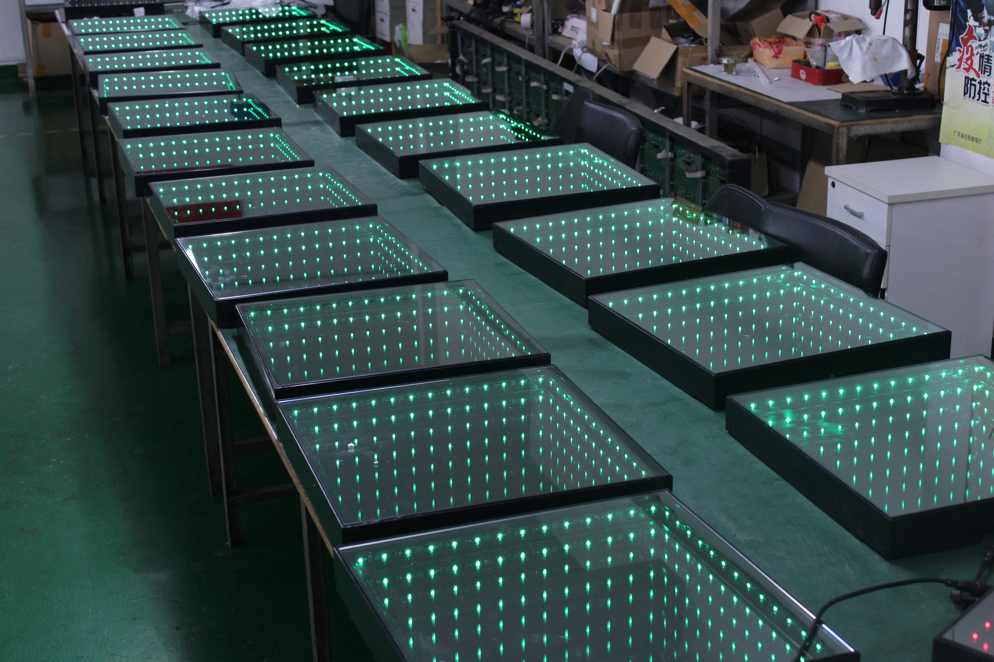 DMX RGB LED 3D Dance light Matrix led stage floor board light SMD5050 rgb panel light wholesale