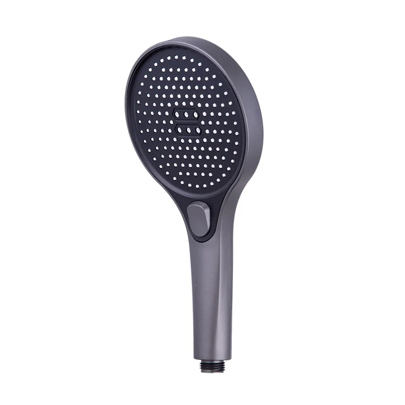 Factory Wholesale ABS Bathroom Hand Shower Plastic Chromed Shower Head Bath Hand