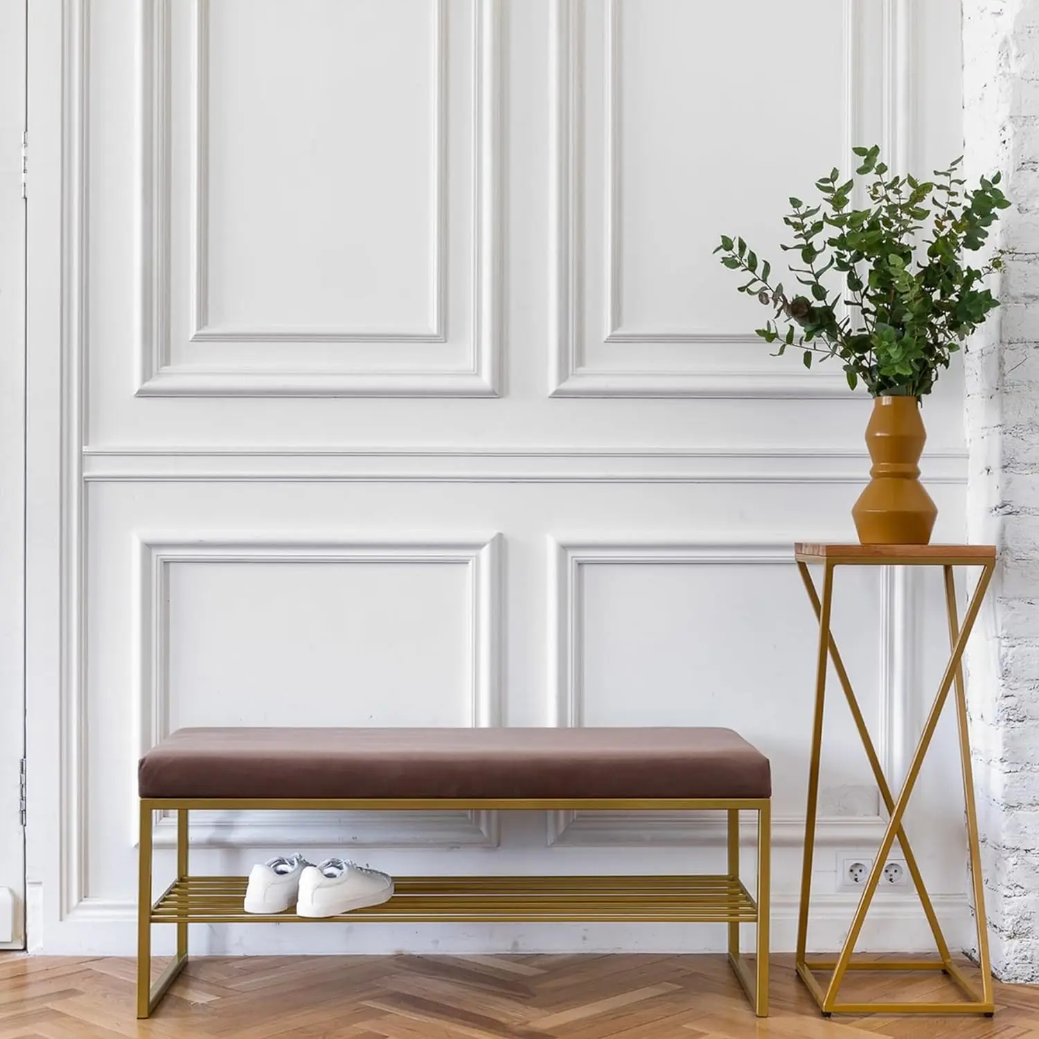 Modern Design Peel Stick Self-Adhesive PVC Wall Molding Trim Chair Rail Panel Moulding DIY Home Decor Cabinet Door Mirror Frame