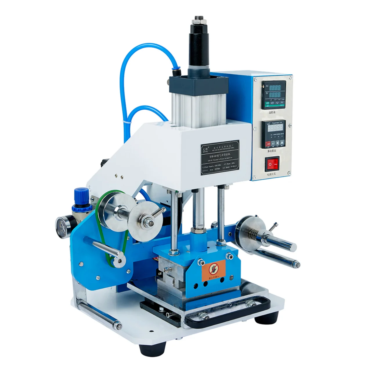 Gold Foil laminating Machine  Automatic Digital Leather Paper Wood  Embossing Hot Stamping Machine