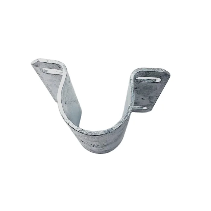 Custom Carbon Steel Stamping Forming Hot Dip-Galvanized Finish Pipe Joint Clamp