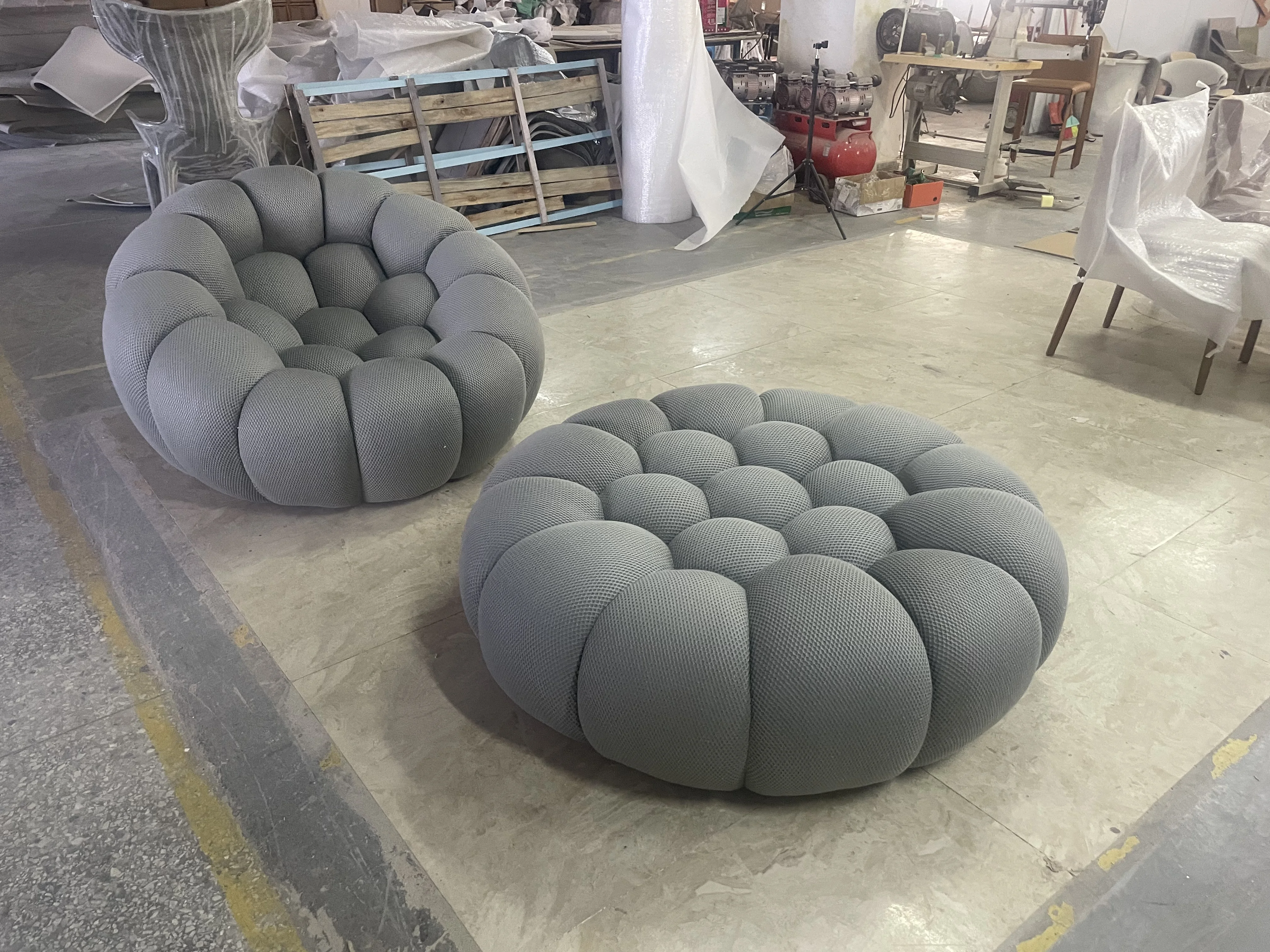 Fashion Ball Sofa modular Sofa Couches fashion Chair Lounge Chair Foam Couch Bubble Popular Bubble Sofa Stool