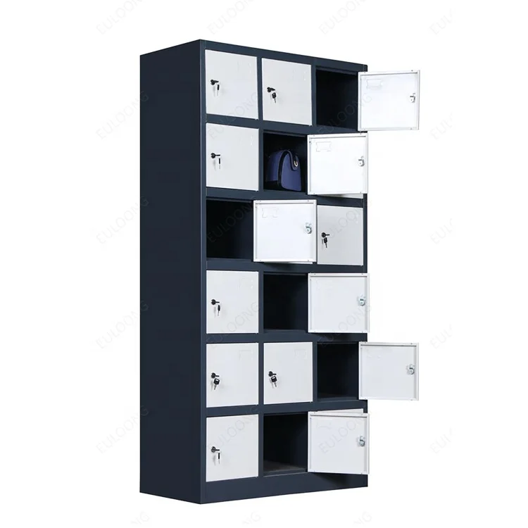 Черный металлический Школьный шкафчик в американском стиле для больших нагрузок