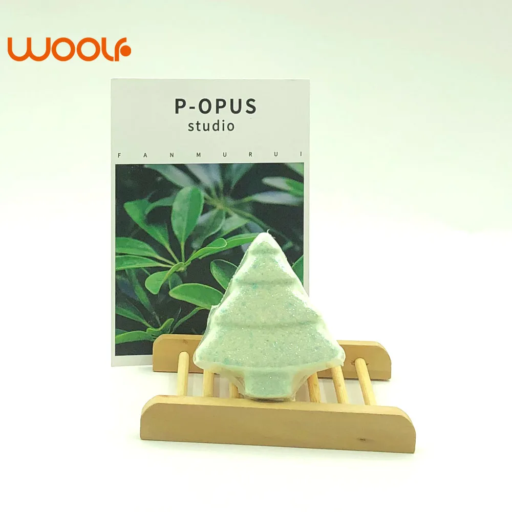 Natural Bath bombs Set Floral Essential Oil Bubble Home SPA Bathbombs Skincare Moisturizing Christmas Tree Bath Bomb