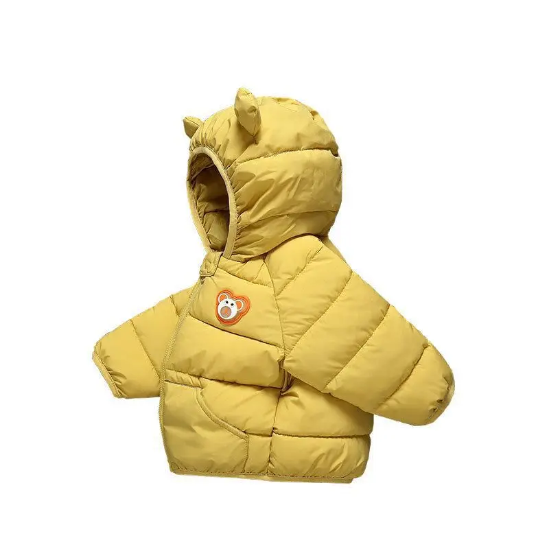 JX1007 Low Price 100% Poly Fiber Baby Coat Lightweight Waterproof Baby Clothes Girl Zipper Animal Pattern Baby Jacket