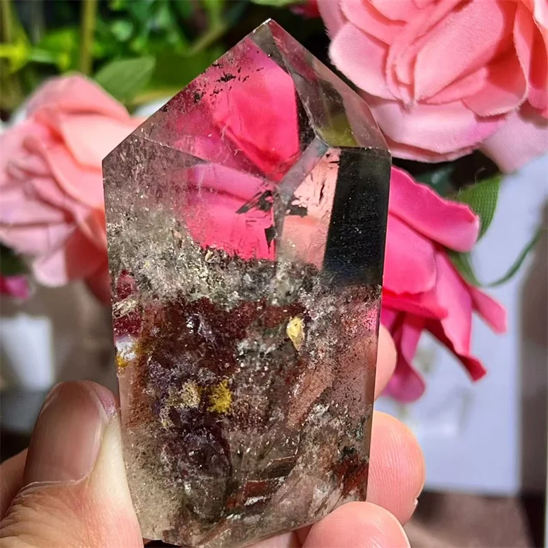 Natural Crystal Garden Quartz High Quality Phantom Quartz Free Form for Gifts Home Decorations