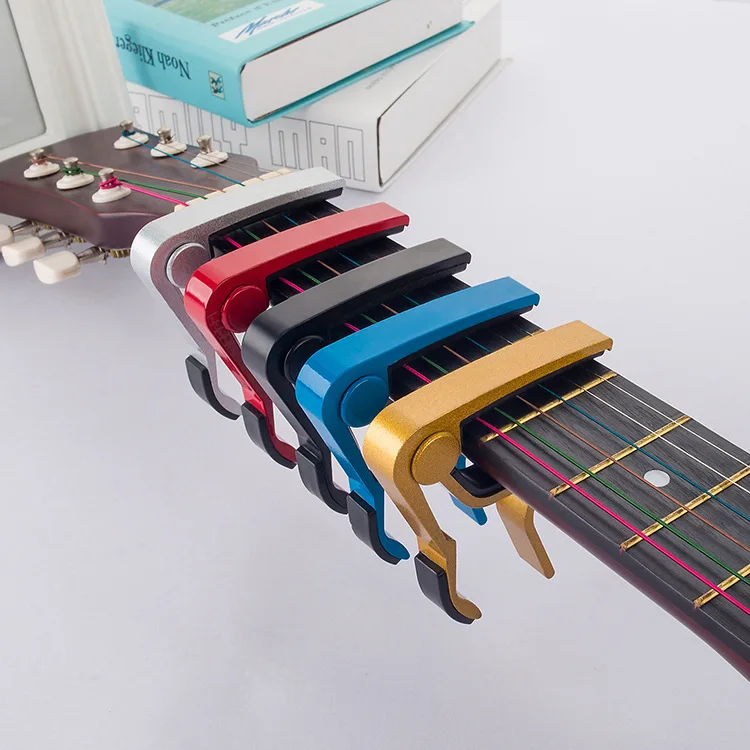 Classical Big Grip Ukulele Twist Clip 5 Color ABS Material Durable Music String Instrument Accessories