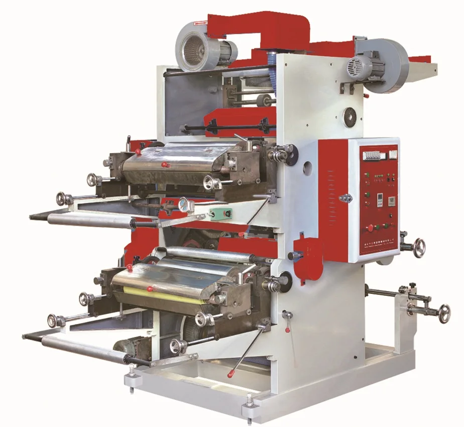 plastic film bag/paper/non-woven small flexographic printer with best price