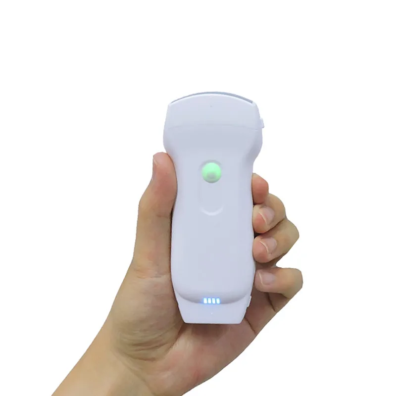 Pet Hospital PW Device 128 Elements Convex Linear Phased Probe Transducer Doppler Digital Portable Scanner Probe USG Wireless