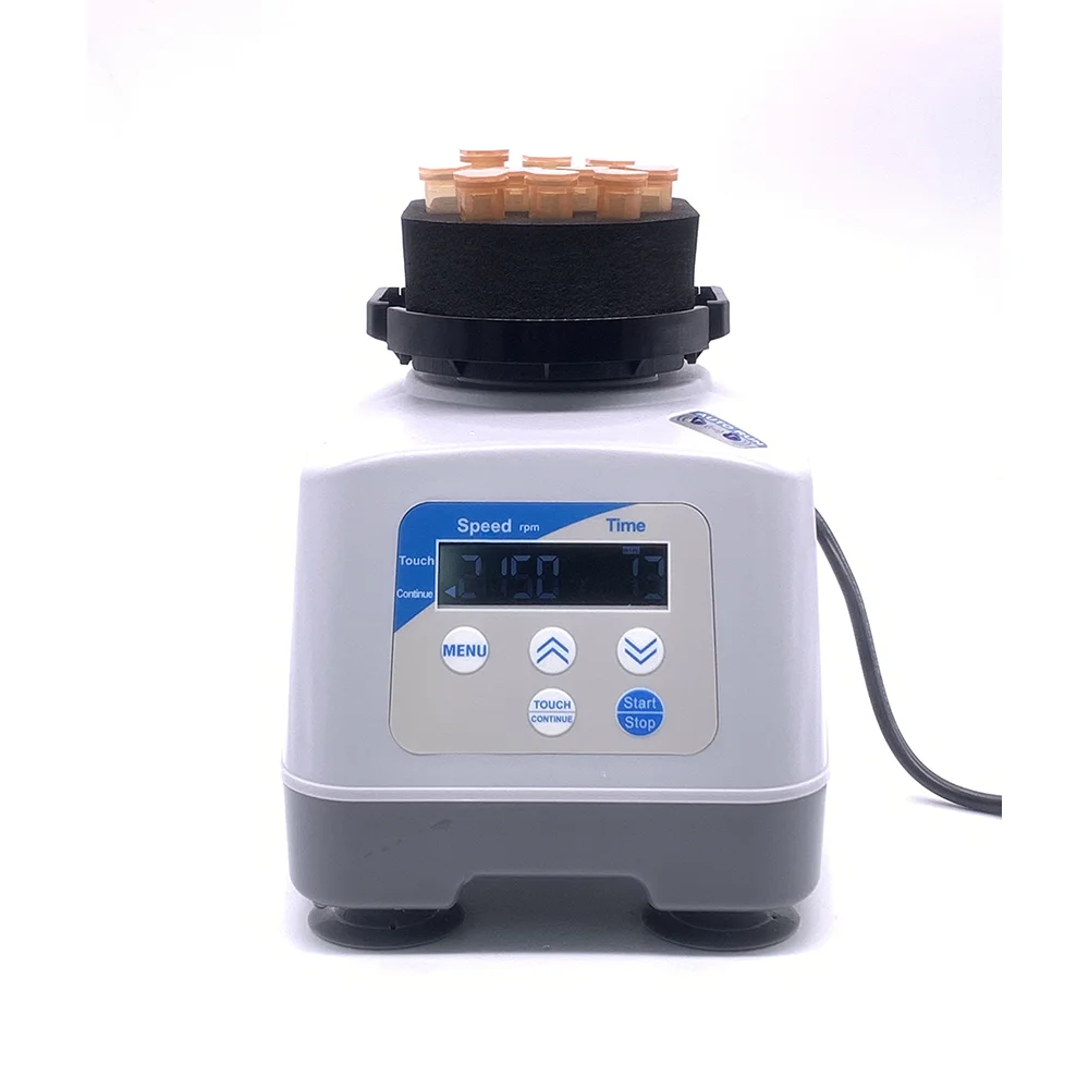 IKEME Multi-tube Vortex Lab Orbital Mixer Machine Digital Laboratory Vortex Mixer Shaker With Continuous And Touch Mode