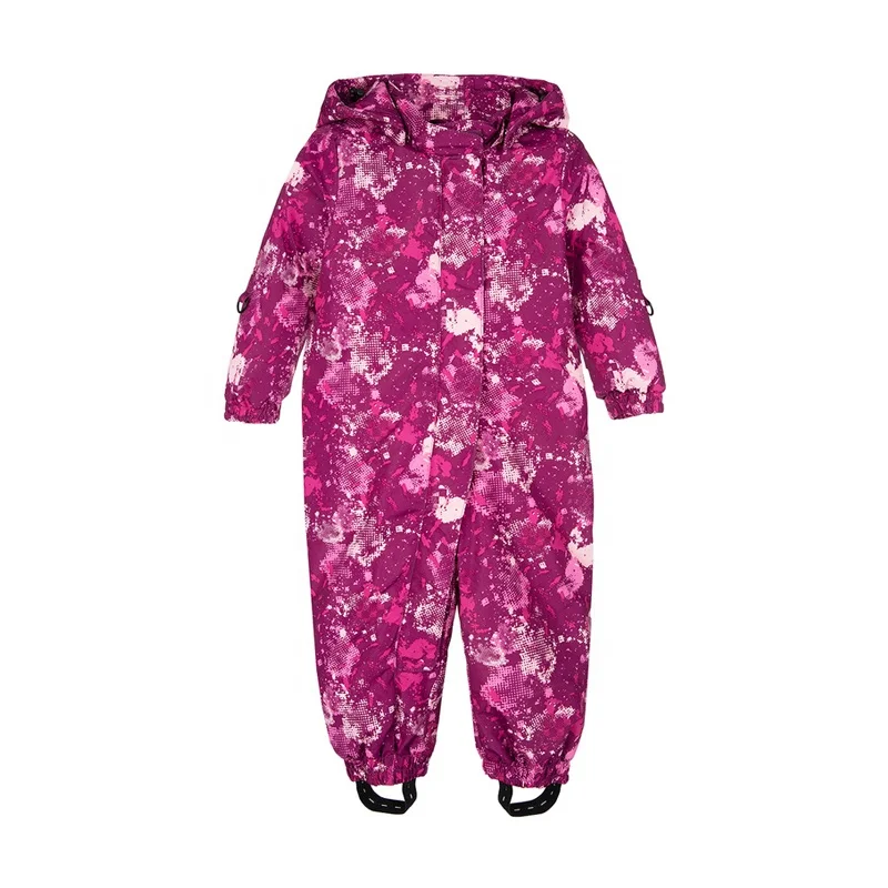 High Quality Ski Suit Winter Waterproof Custom Ski Wear Hoodies Suit Printing Girl One Piece Jumpsuit Ski & Snow Wear Sportswear