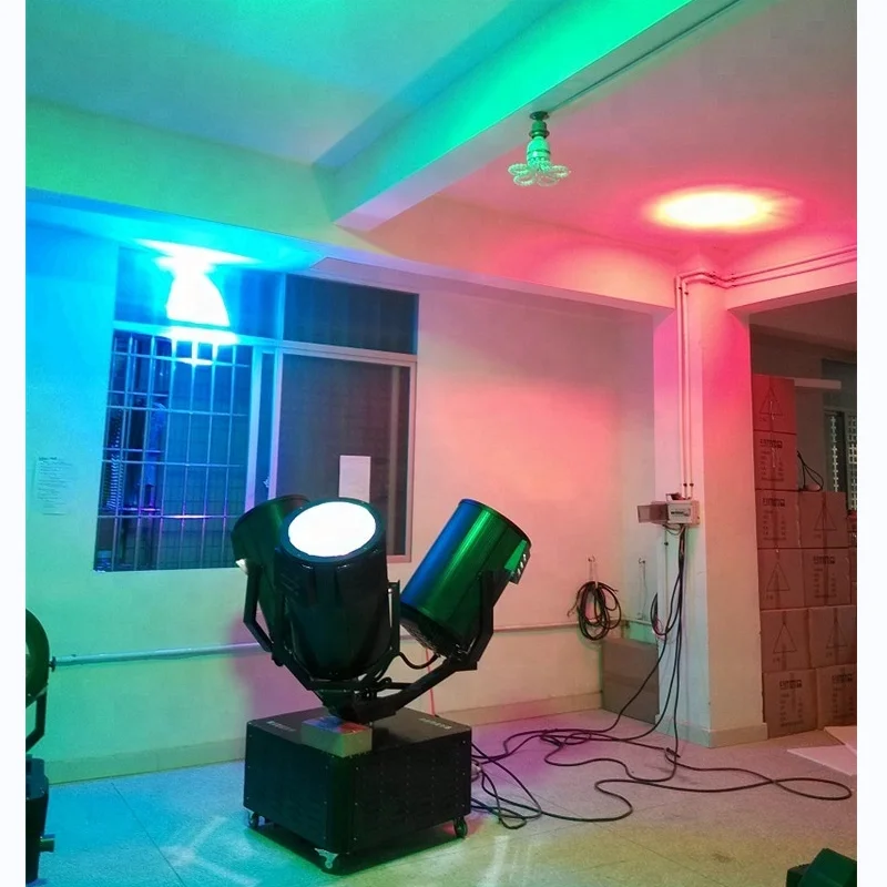 4000w xenon search light of four heads sky search light xenon lamp price offer by china supplier