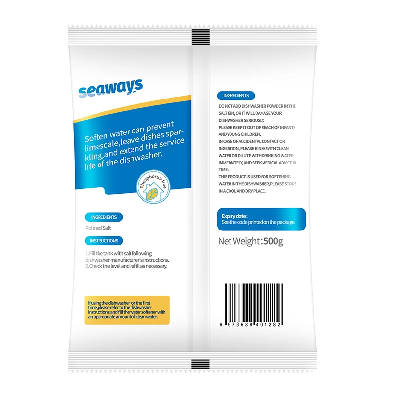 Seaways Eco-friendly Cleaning Products for Household Free Sample Powerful Removal Stain dishwashing salt