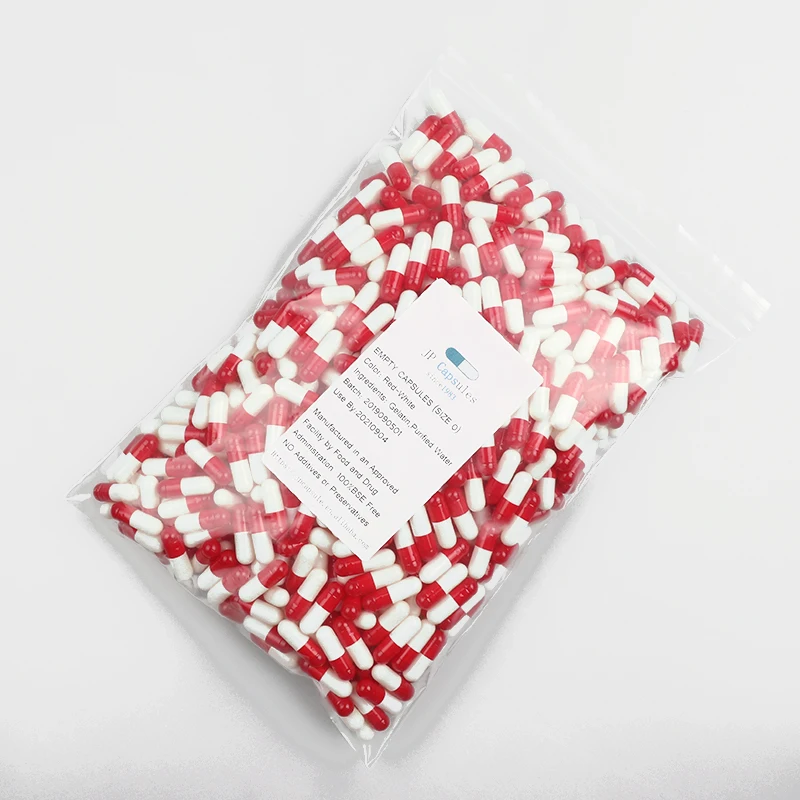 Wholesale Enteric Coated Gelatin Capsules Size 00 0 1 Empty Capsule