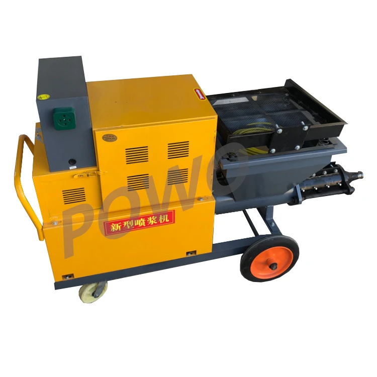 New Products Cement Concrete Mortar Wall Sprayer Grouting Plastering Pump Spraying Machine