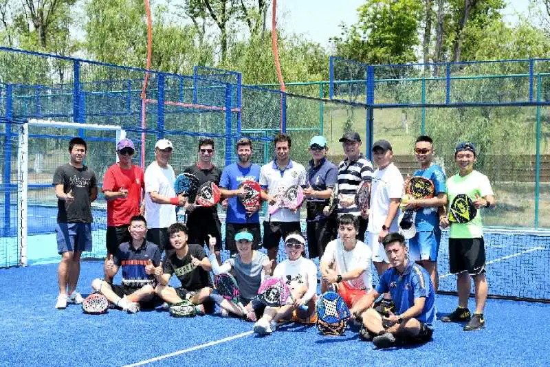 Hot Sale High-Quality Big Discount Panoramic Paddle Tennis Court 20*10 M Size Outdoor Sports Padel Court  Supplier