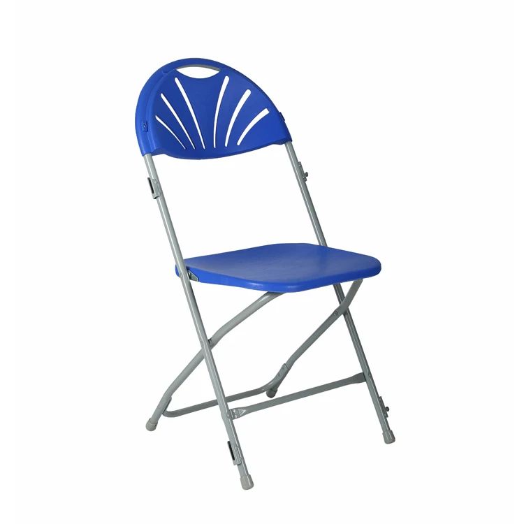 Good Quality Garden Plastic Chairs Used Folding Party Chair For Outdoor Events Folding Camping Chair in Bulk With Metal Legs