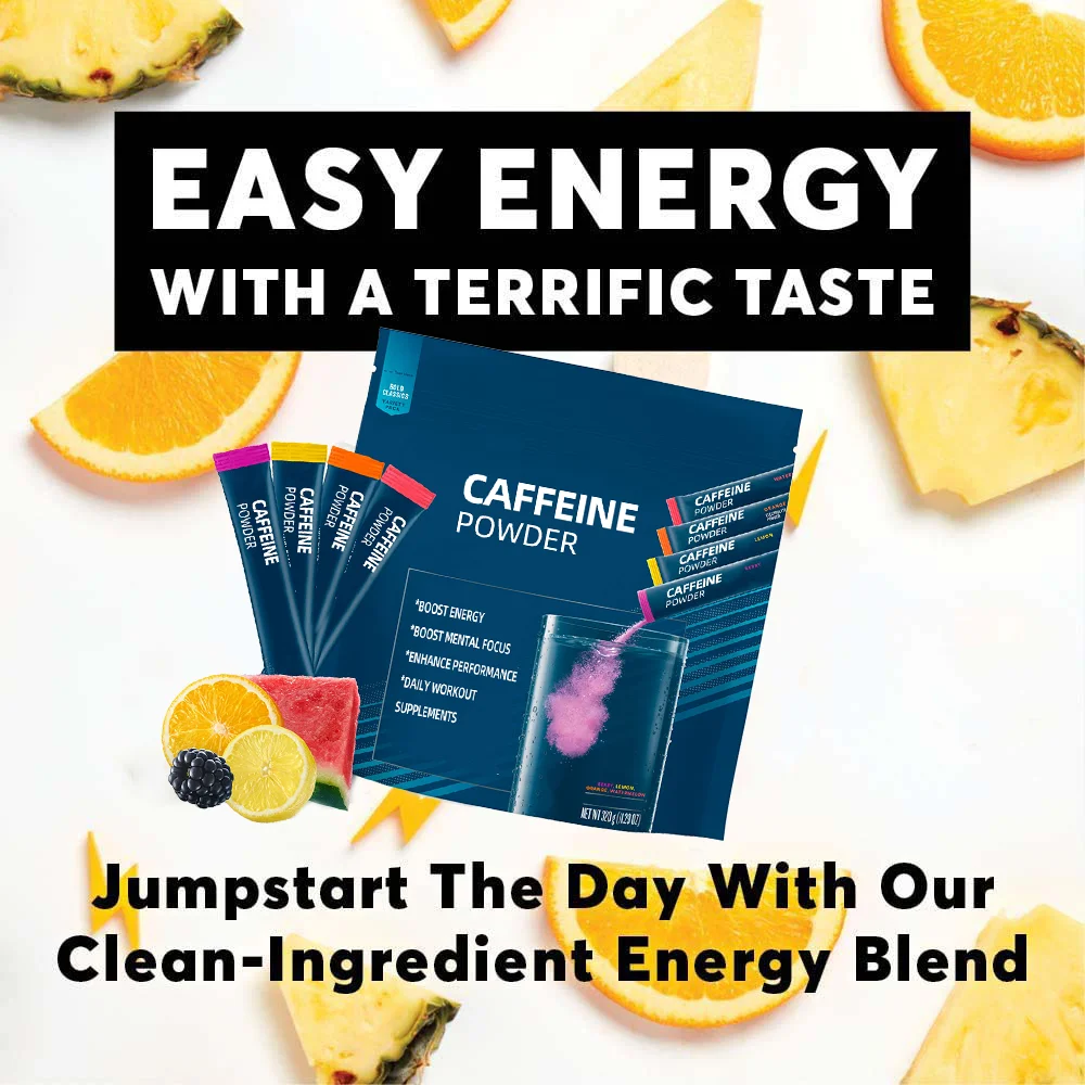 Private Labels Bodybuilding Supplement Energy Preworkout Vitamins Electrolyte Caffeine Powder Fizzy Effervescent Powder Caffeine