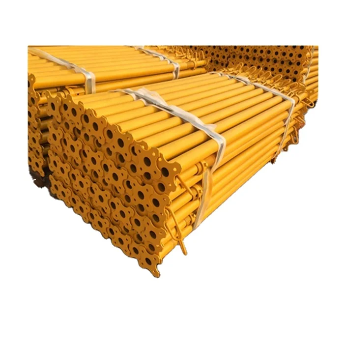 Building metal scaffold steel pillar adjustable steel support Jack for sale