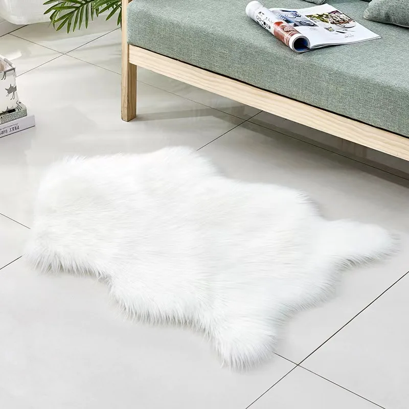 Professional manufacturer sale Low priced faux  fur rug carpet