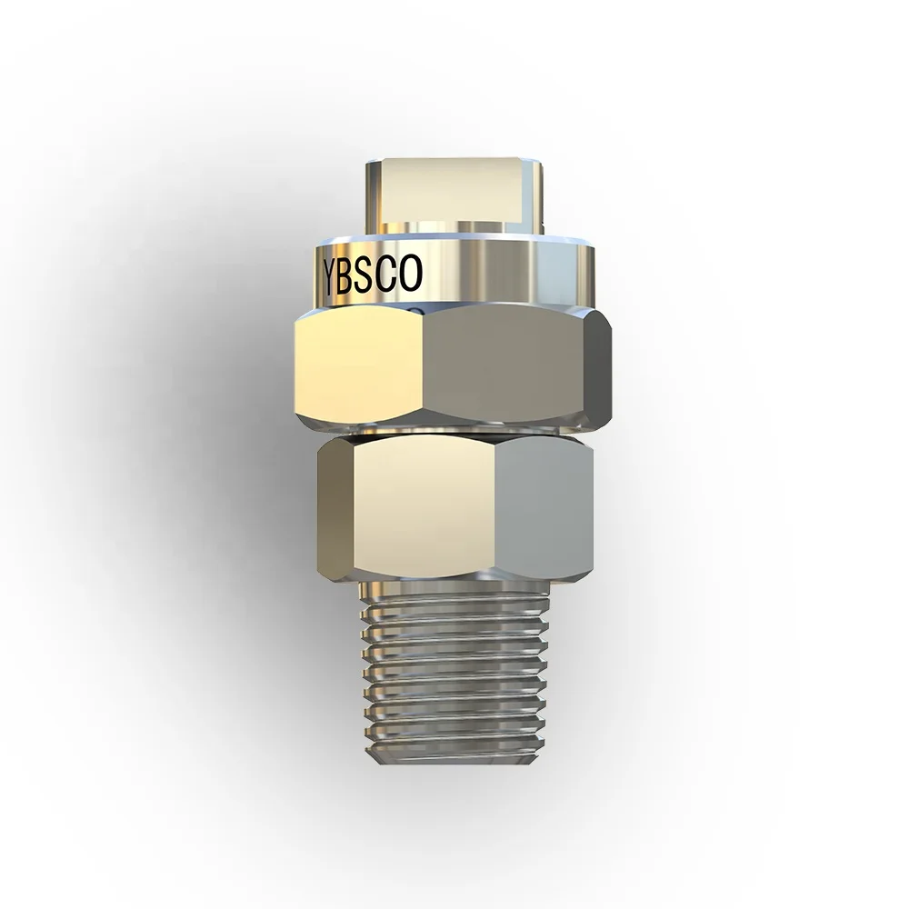 50 Degrees Stainless TP unijet nozzle,TPU road roller water spray nozzle,water truck spray nozzle