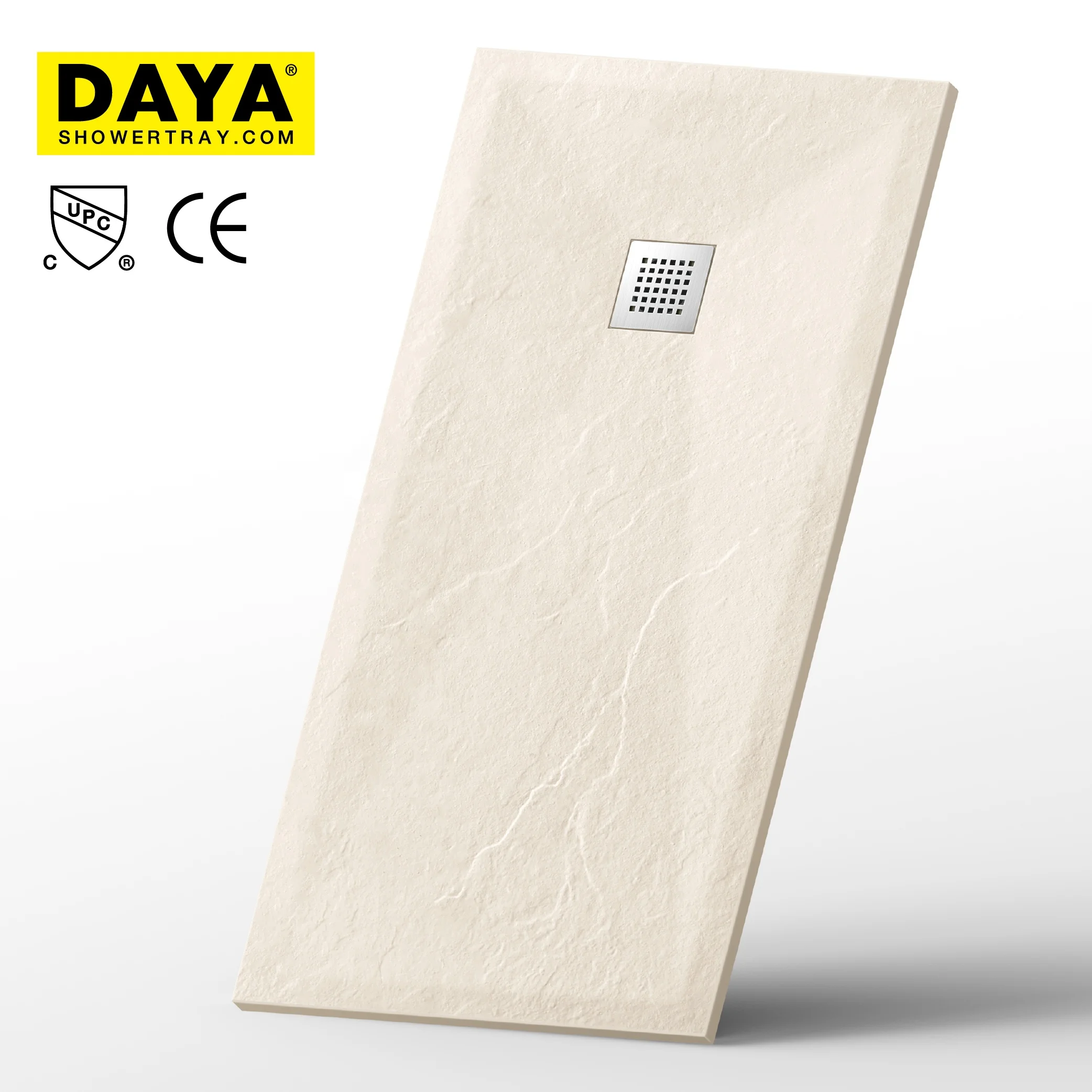 Wet Room Shower Tray Walk-in  Shower Pan Textured Surface Shower Base Plato De Ducha