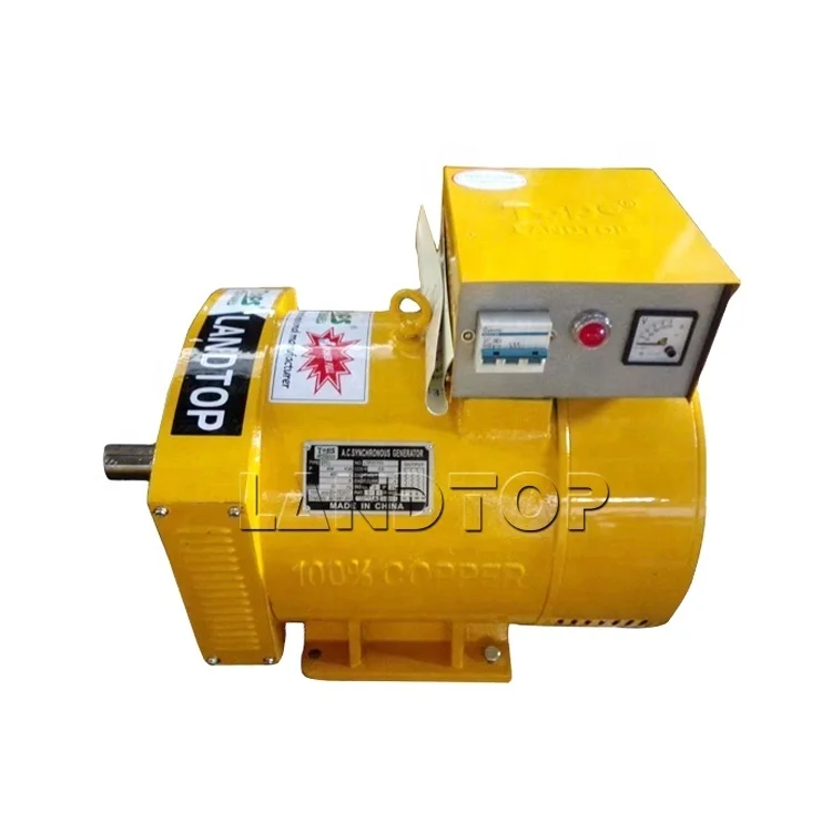 Landtop Fuan Factory Supply Brush Alternator The Generator of 220 Volts 100% Power 1 Year,1 YEAR 5.4-90.2KW LTP Series Cast Iron
