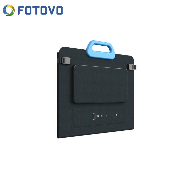 FOTOVO Made in china ETFE 120w portable solar panel outdoor foldable solar panel