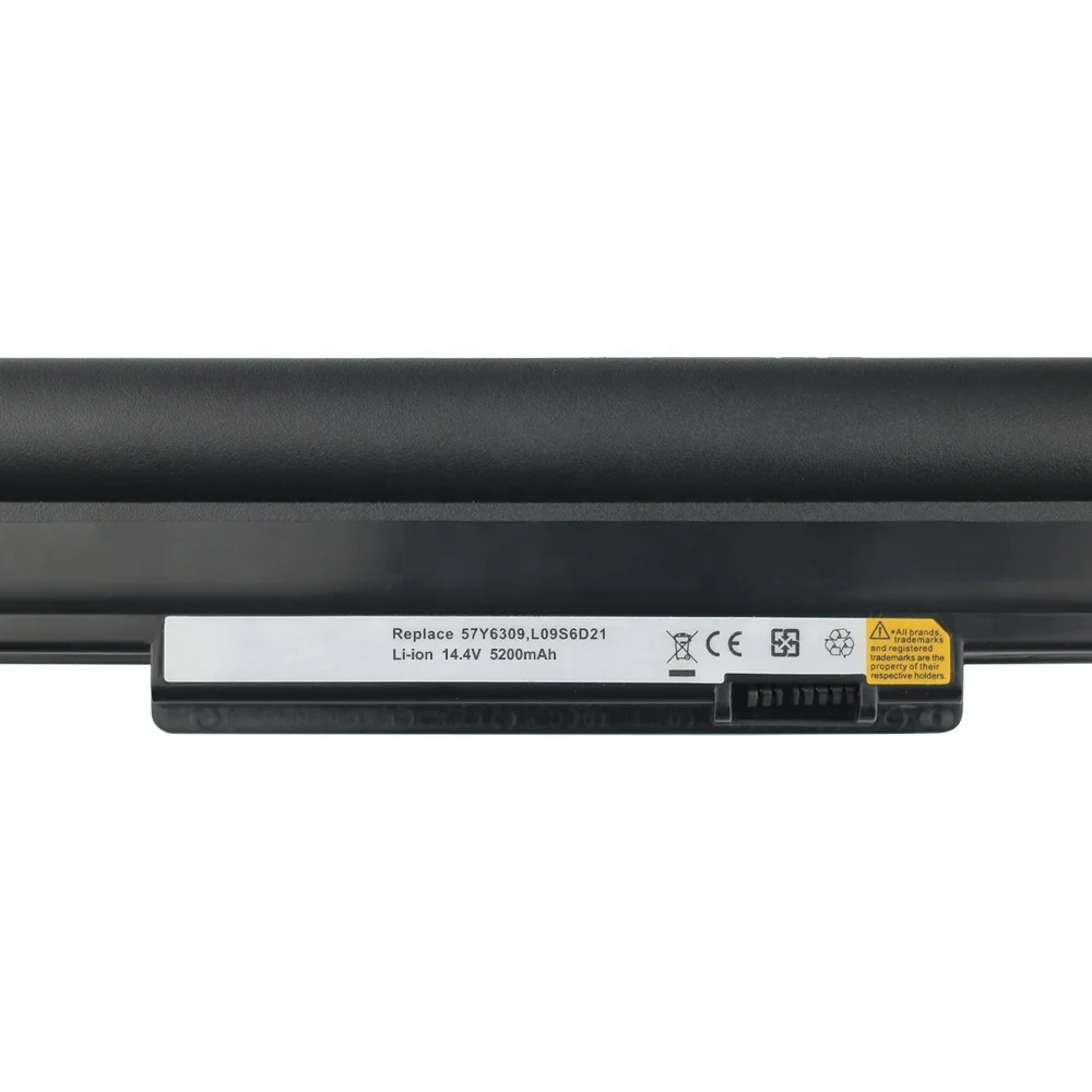 Replacement laptop battery for Lenovo 57Y6309 L09S6D21 IdeaPad U450 U550 8 cells