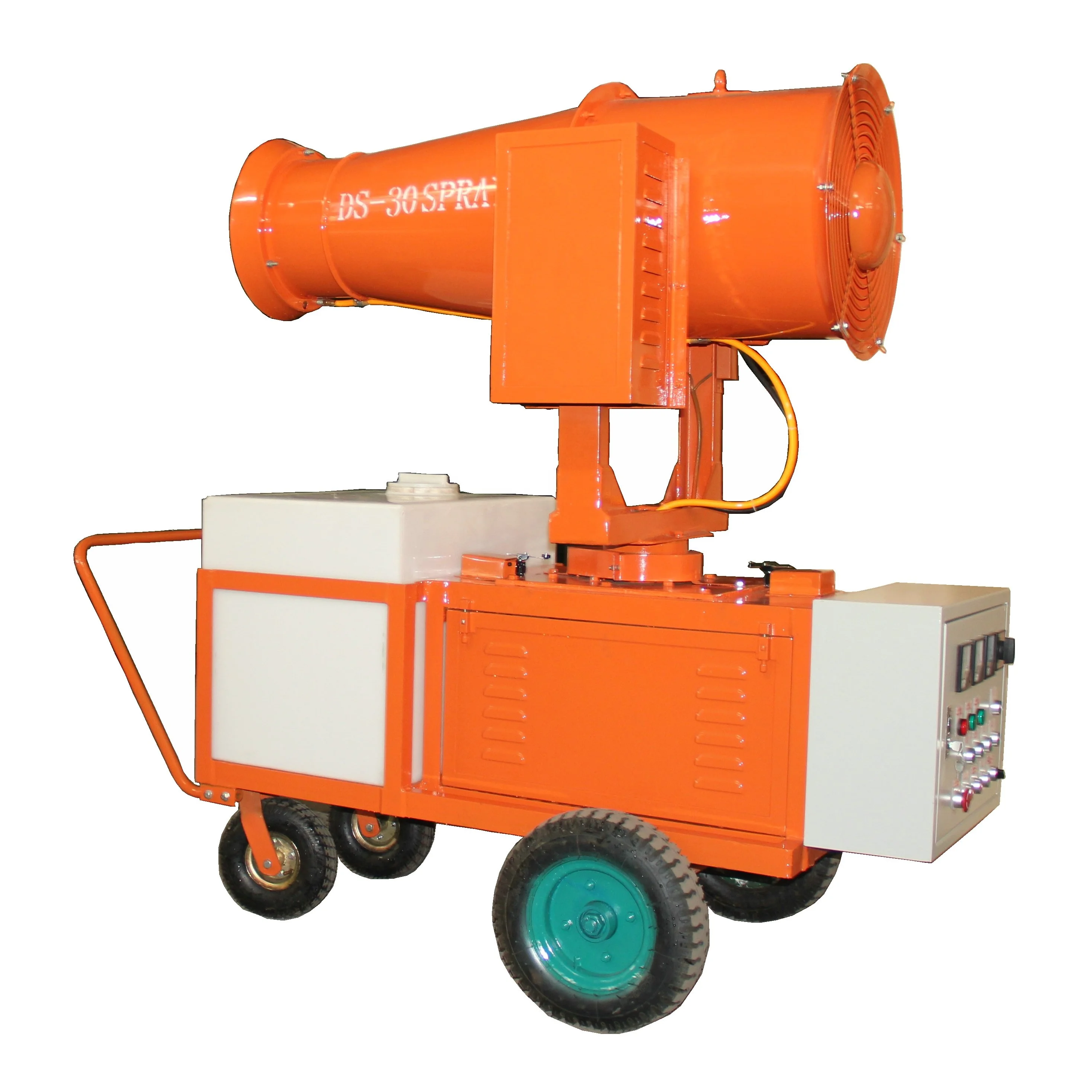 Metal Material and Sprayers Type Mist Dust Suppression System fog cannon motor pump sprayer