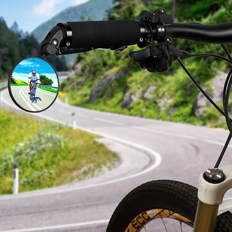 360 Degrees Adjustable Bike Side Cycling For MTB BMX Road Reflecyive Rotated Motorcycle Rear View Bicycle Rear Mirror