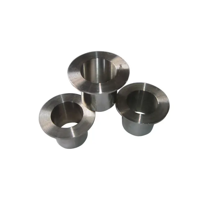 Factory ASME B16.9 Butt Welded Pipe Parts Titanium Alloy Pipe Collar Titanium Stub End