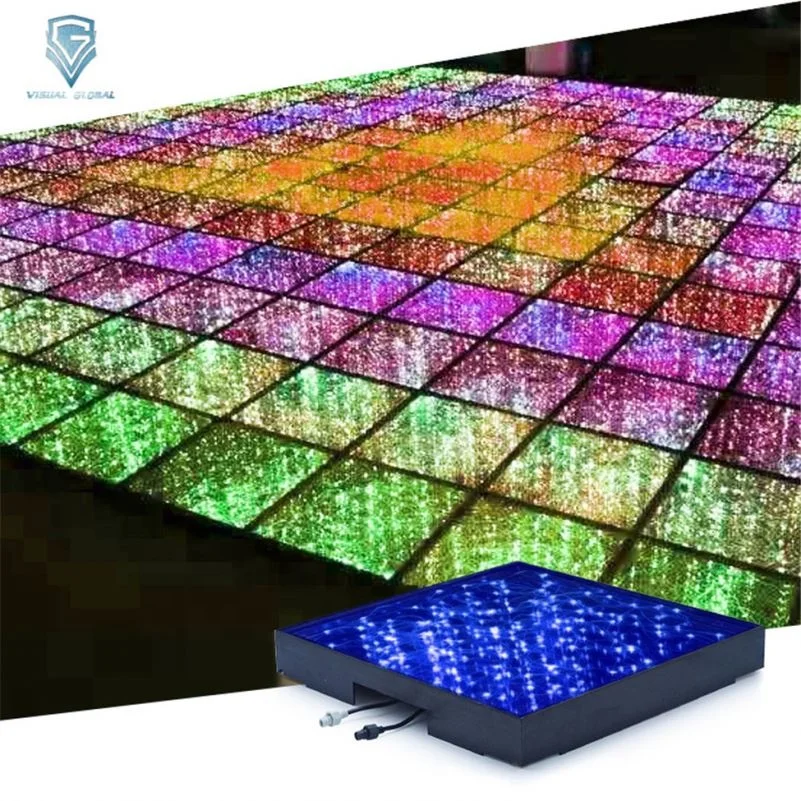 Most Popular Antislip Landscape Decor Dmx Led Colorful Dancing  Floors