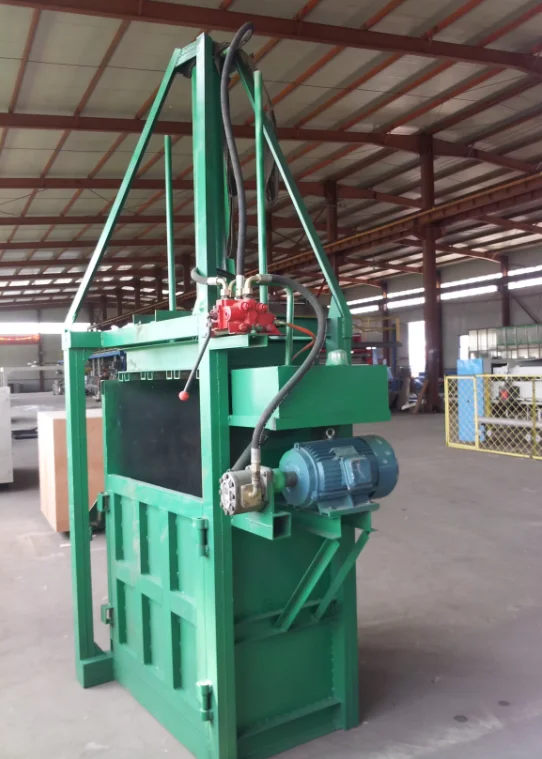 Waste Paper Carton Baling Machine Hydraulic Carton Compress Baler Packing Machine