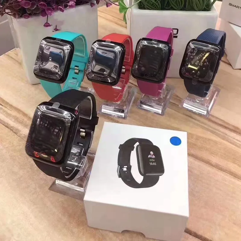 IP67 waterproof 116 plus smart watch 2021 with heart rate blood pressure sleep monitor d13 smart watch