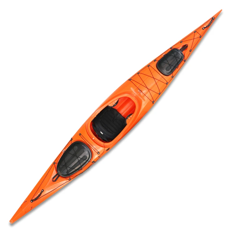 Manufacturer Hot Sell Single Person Sit In canoe/kayak Promotion Kayaks