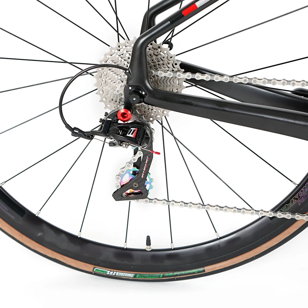 TWITTER CYCLONEpro 51cm quick release complete carbon fiber 22 speed bicycle road bike 700c