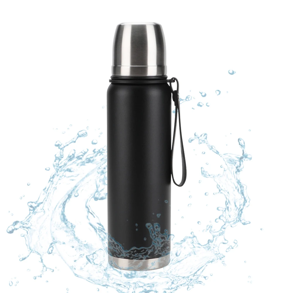OKADI High Quality Bullet Double Wall 316 Stainless Steel Thermos Vacuum Bottle Thermal Flask